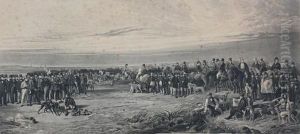 The Waterloo Coursing Meeting by Richard Ansdell