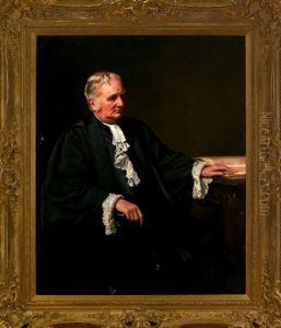 Portrait Of A Reverend by Robert Cree Crawford