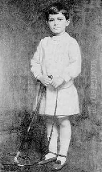 Young Boy With An Hunting Whip - view 1