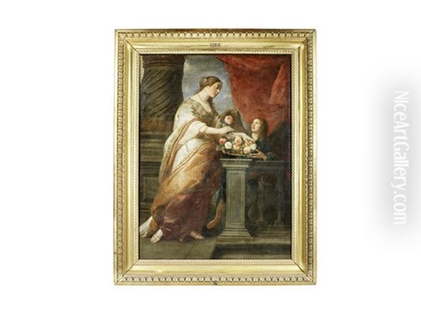 Saint Dorothea With An Angel - view 1