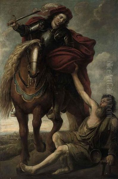 Saint Martin Dividing His Cloak - view 1