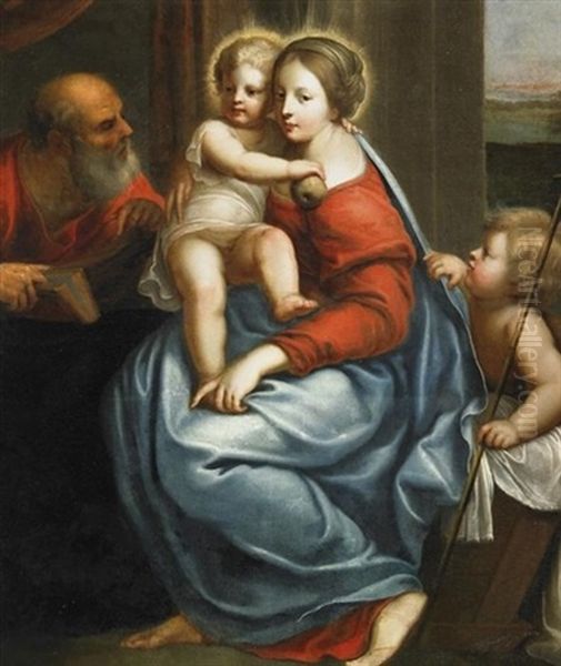 Heilige Familie Mit Dem Johannesknaben - view 1