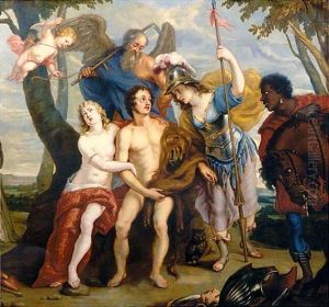 Hercules At The Crossroads by Caspar de Crayer