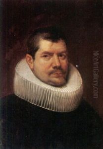 Portrait Of A Man Wearing Black