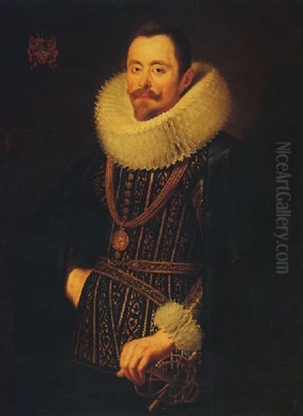 Portrait Of Frederick De Martselaer - view 1
