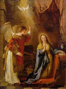 The Annunciation by Caspar de Crayer