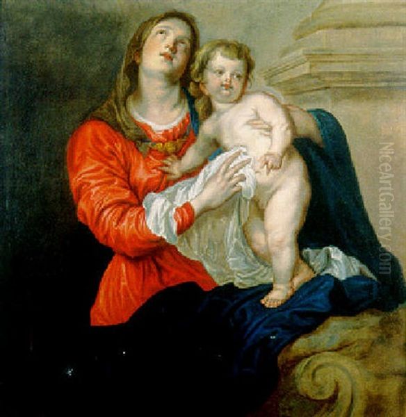 Vierge A L'enfant - view 1