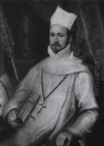 Portrait D'un Prieur En Habit De L'ordre Des Premontre by Caspar de Crayer
