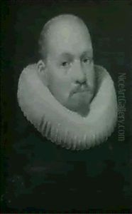 Portrait Of A Gentleman; Portrait Of A Lady (13.8x11.3in) Portrait Of A Gentleman; Portrait Of A Lady (13.8x11.3in)