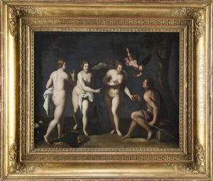 Giudizio Di Paride by Sante Creara