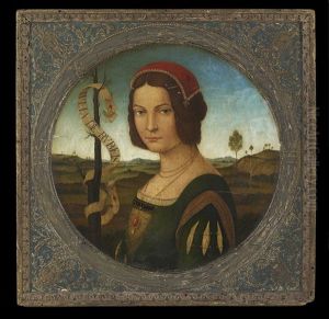 Portrait Of Julia De Rubeis, From The House Of De' Rossi