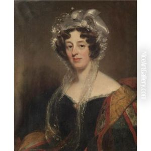 Portraits Of Alexander Shirley Montgomery, His Wife Anna Thomasina, Nee Exshaw, Edward John Smith, And His Wife, Angel Theresa Montgomery (set Of 4) by Martin Cregan