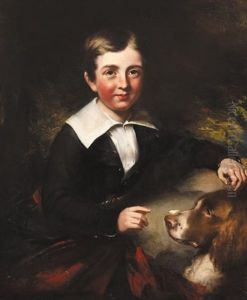 Portrait Of Master George Alexander Hamilton by Martin Cregan