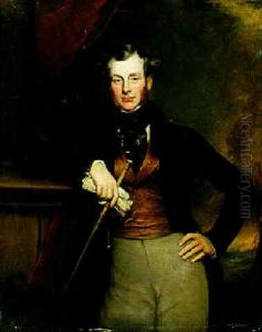 Portrait Of James Hamilton by Martin Cregan