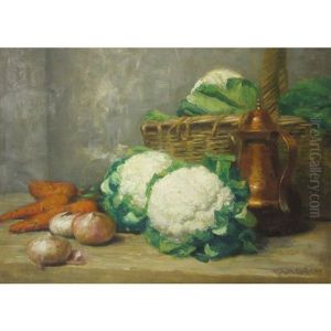 Still Life With Cauliflower by Richard Creifelds