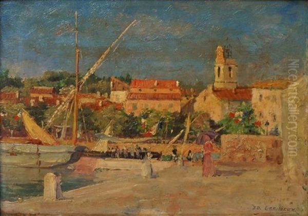 Mediterranean Harbour Scene - view 1