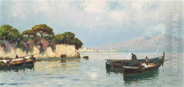 Fishermen Before Etna, Palermo - view 1