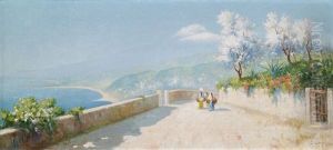 Kustenstrasse In Der Mittagshitze