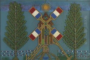 Moulin Aux Drapeaux No. 340, 1946 by Fleury Joseph Crepin