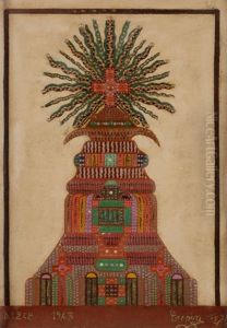 Composition No. 208 by Fleury Joseph Crepin