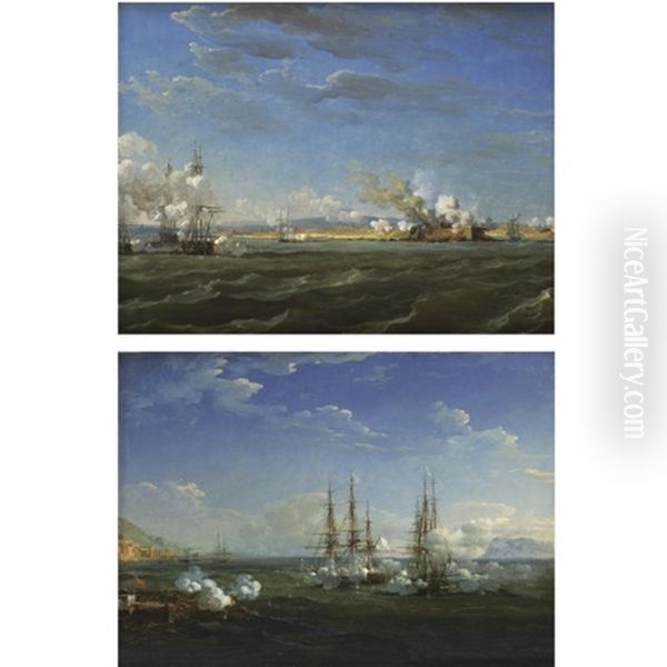 The Battle At Nafplion (+ Another, Lrgr; Pair) - view 1
