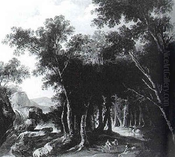 Landscape With A Family Of Shepherds - view 1
