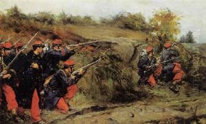 L'offensive by Charles Cres