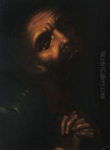 Saint En Priere by Giovanni Battista Crespi (il Cerano)