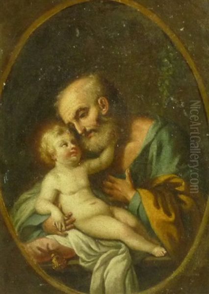 Heiliger Joseph Mit Dem Jesusknaben - view 1