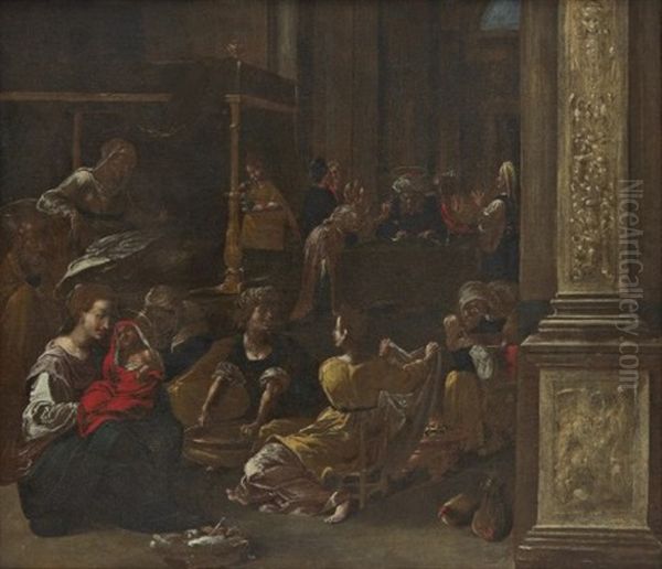 Jesu Frambarande I Templet - view 1