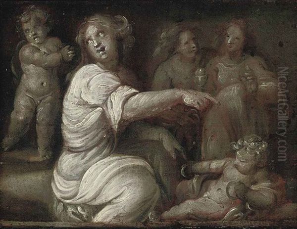 Allegorical Figures - view 1