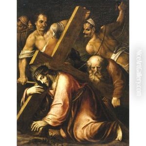 Christ On The Road To Calvary by Giovanni Battista Crespi (il Cerano)