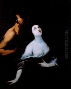 El Martirio De Santa Agueda by Giovanni Battista Crespi (il Cerano)