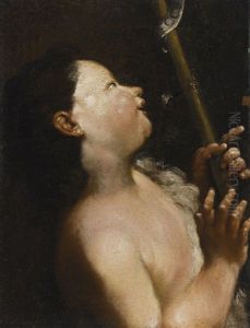 The Infant Saint John The Baptist by Giuseppe Maria Crespi