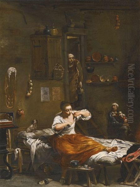 La Pulce Or The Flea Hunt - view 1