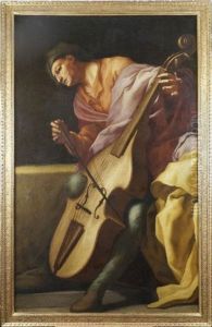 Un Joueur De Viole De Gambe