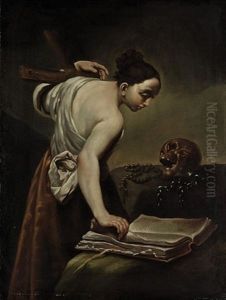 The Penitent Magdelene by Giuseppe Maria Crespi