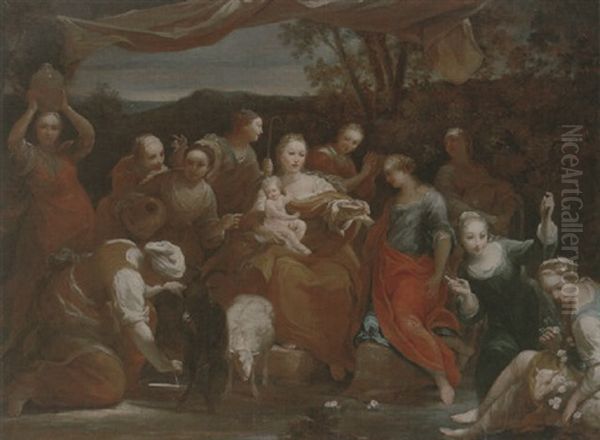 Jupiter Among The Corybantes - view 1