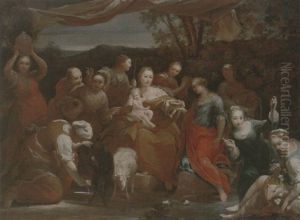 Jupiter Among The Corybantes by Giuseppe Maria Crespi
