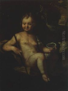 The Infant Saint John The Baptist by Giuseppe Maria Crespi