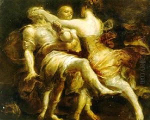 The Blinding Of Polynestor by Giuseppe Maria Crespi
