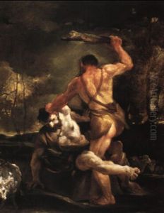 Cain Slaying Abel by Giuseppe Maria Crespi