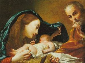 The Holy Family by Giuseppe Maria Crespi