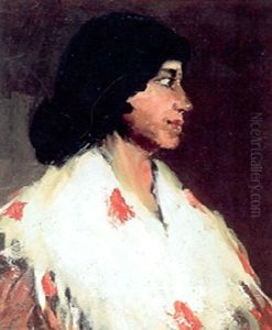 Portrait Of A Woman by Herbert (Bert) Cressey