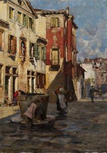 Scorcio Cittadino Con Pozzo Scorcio Cittadino Con Pozzo