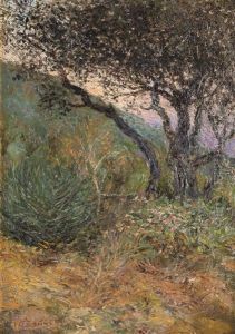Paesaggio Campestre All'alba by Carlo Cressini