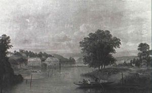Stokes Gabriel Mill, Devon by William Nichol Cresswell