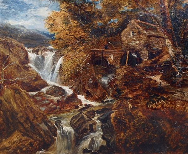 Watermill By The River - view 1