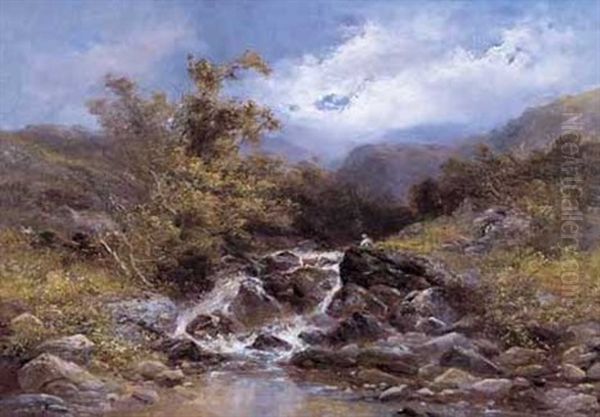 Figure By A Brook - view 1