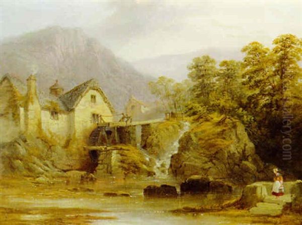 Mill Of Trefriw, Near Llanrwst, North Wales - view 1